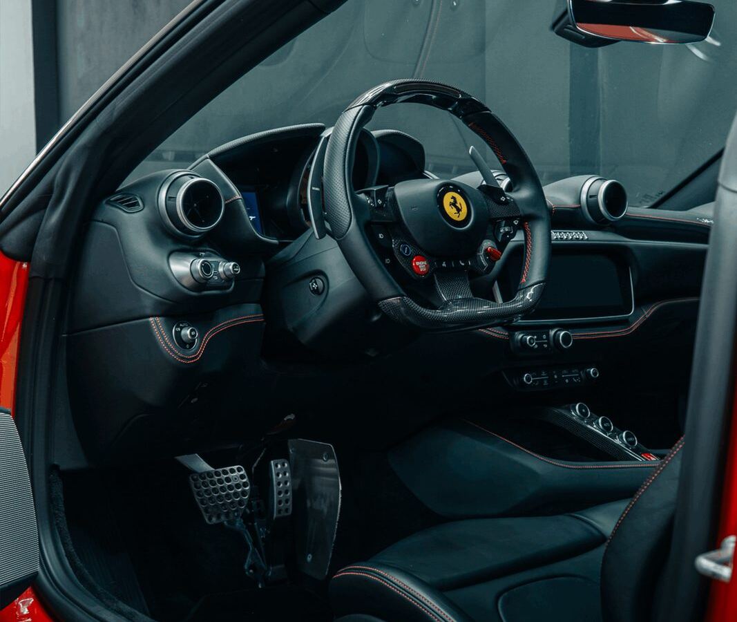 Ferrari 812 Superfast — detailing wnętrza