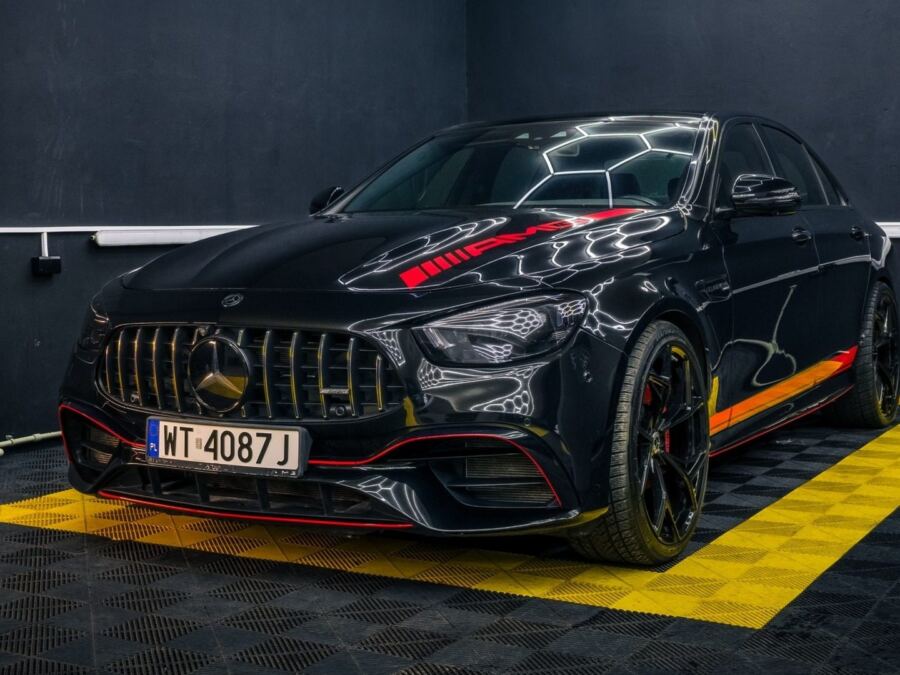Personalizacja Mercedes AMG — projekt, oklejenie i powłoka ceramiczna