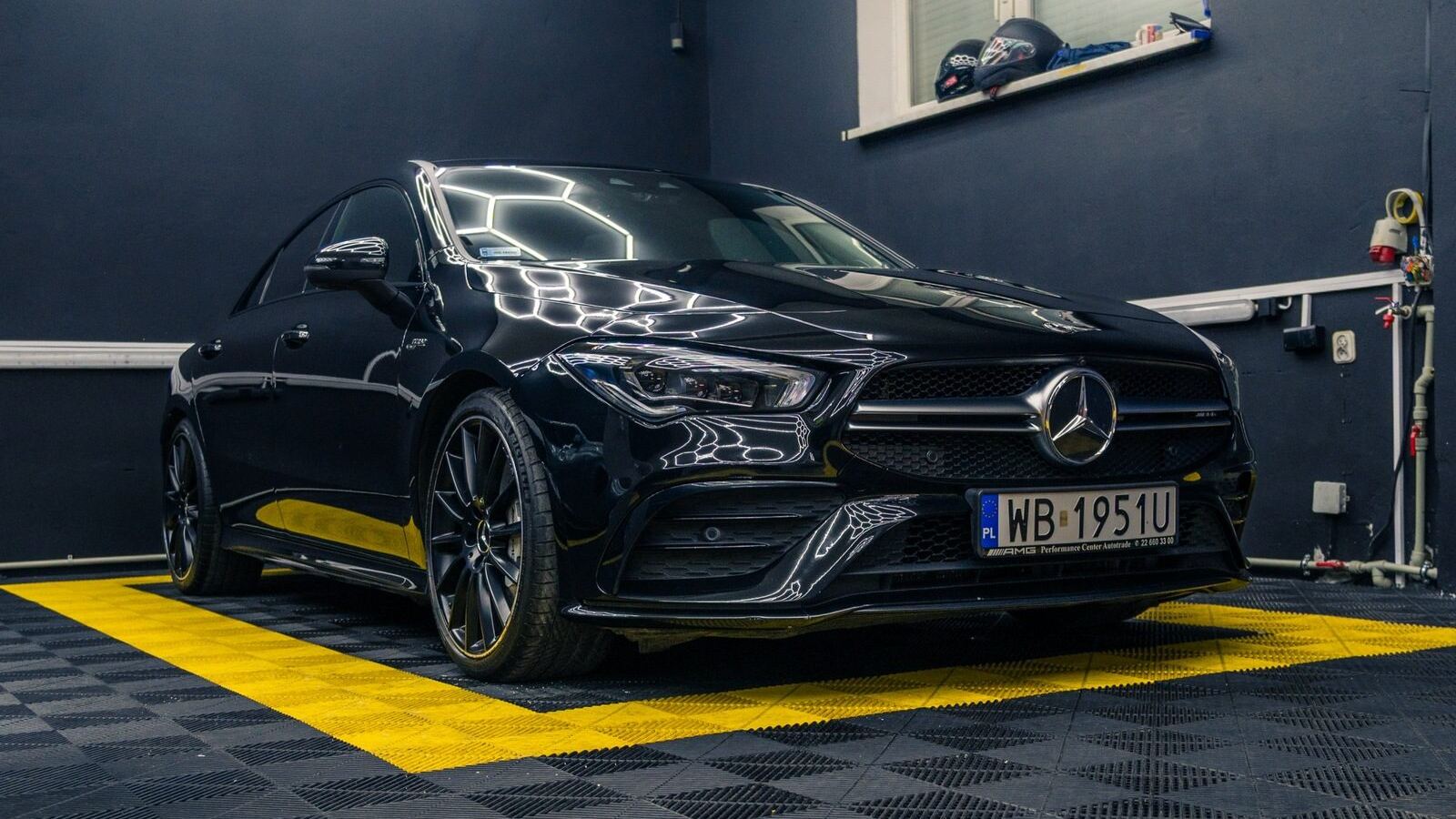 Przygotowanie Mercedes CLA do sprzedaży — detailing auta przed sprzedażą