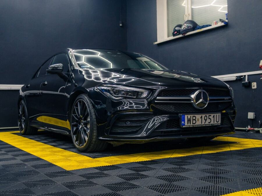 Przygotowanie Mercedes CLA do sprzedaży — detailing auta przed sprzedażą