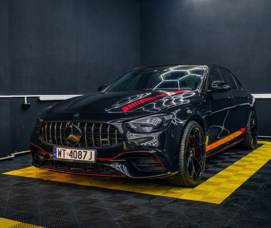 Mercedes — oklejenie folią PPF