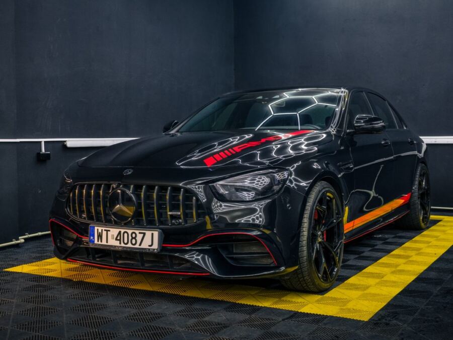 Mercedes — oklejenie folią PPF