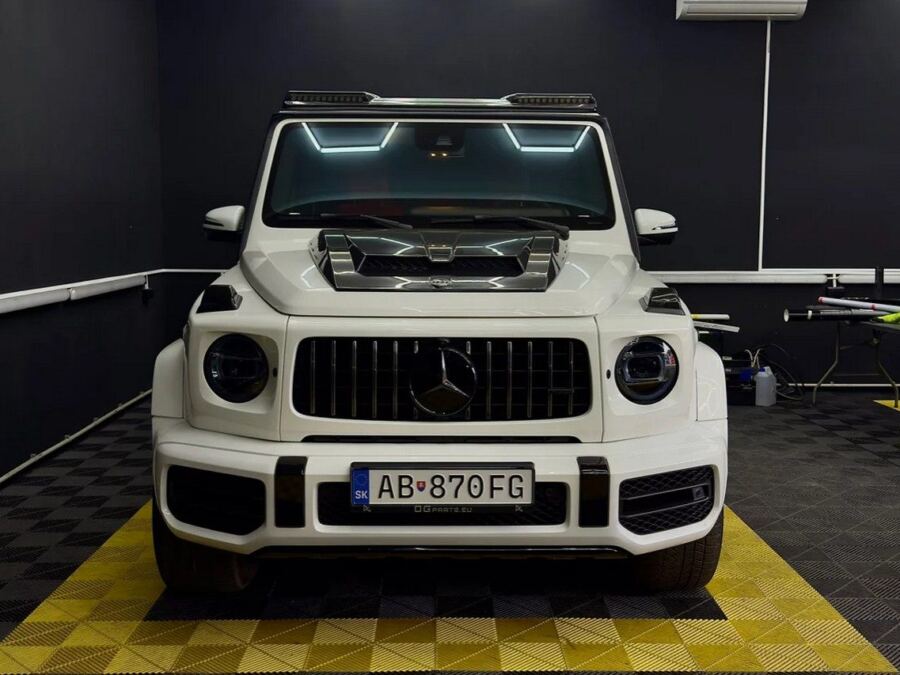 Montaż Body Kit Brabus Mercedes G63 — realizacja dla klienta z Warszawy