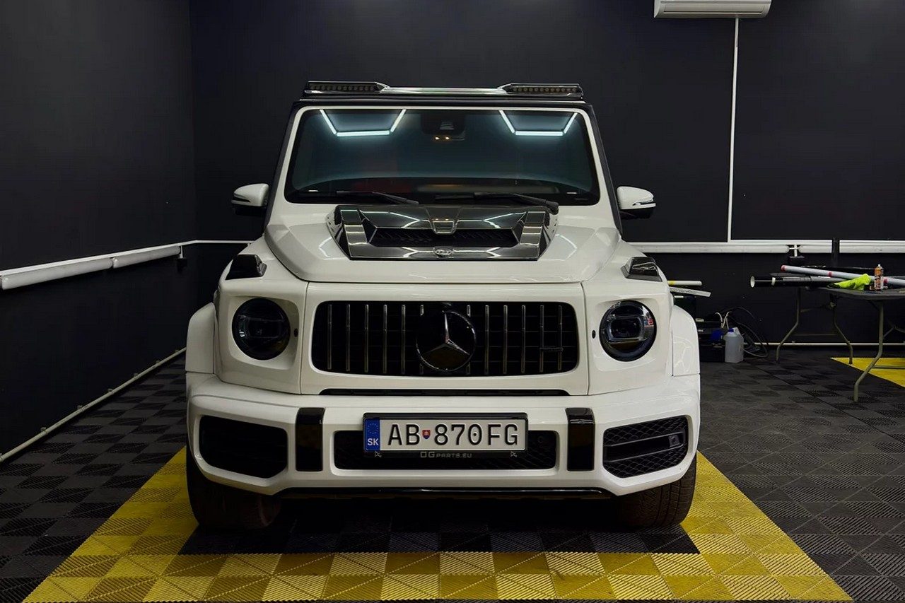 Montaż Body Kit Brabus Mercedes G63 — realizacja dla klienta z Warszawy