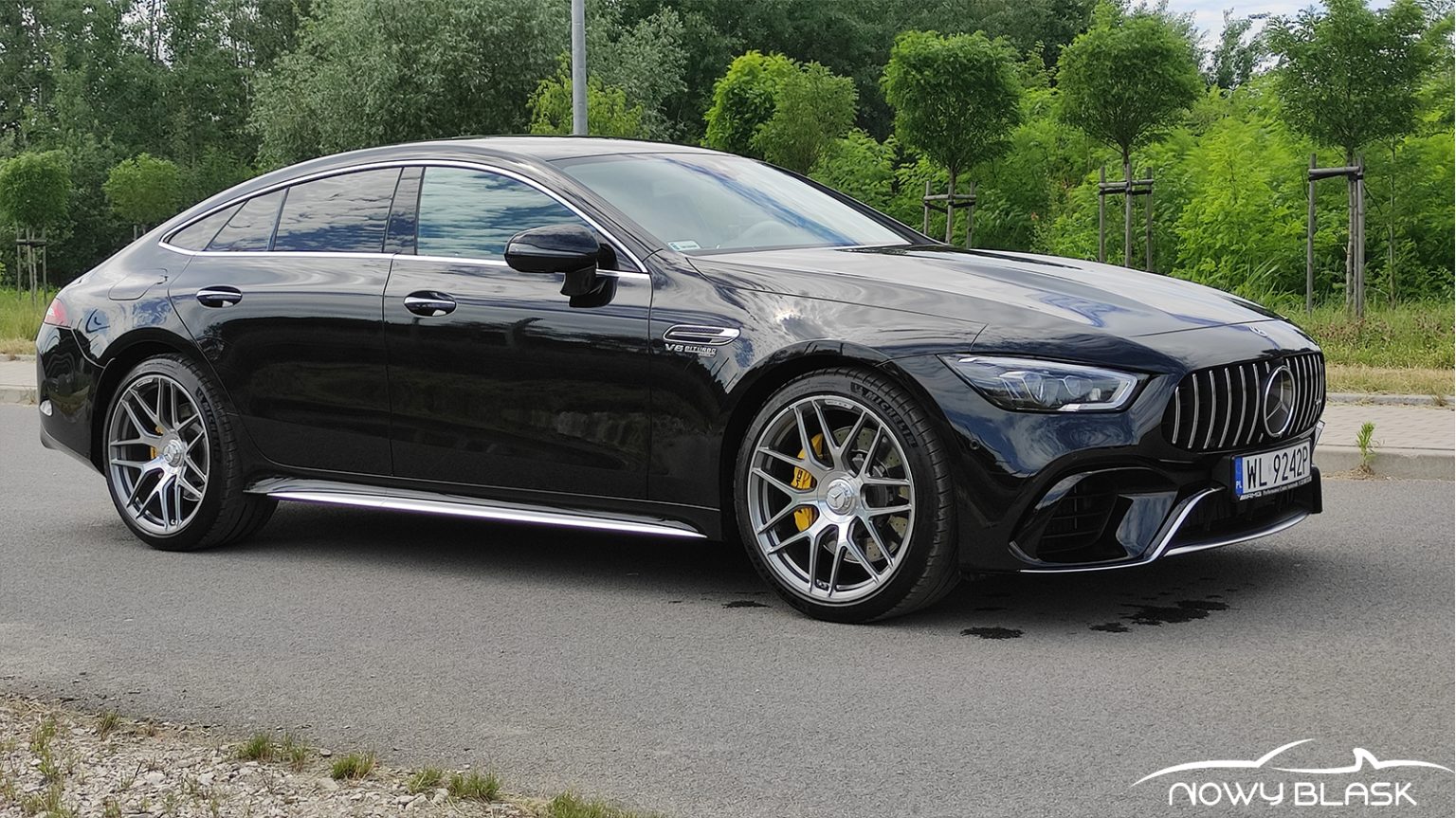 Mercedes — zabezpieczenie lakieru ceramiką