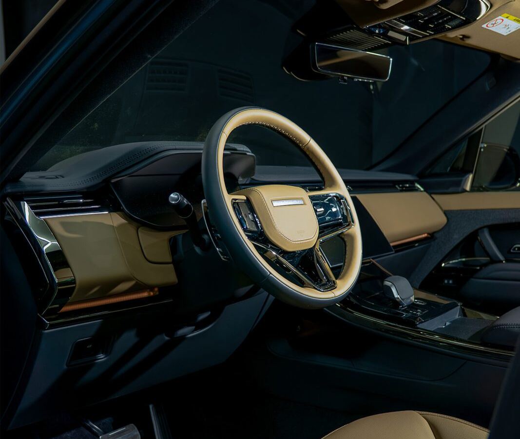 Range Rover Velar — detailing wnętrza