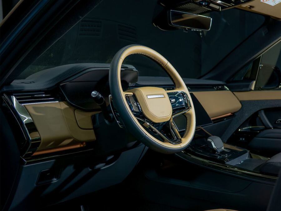 Range Rover Velar — detailing wnętrza